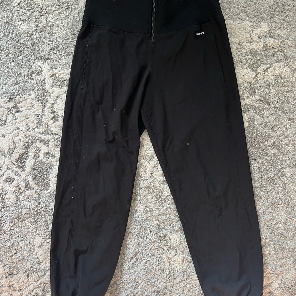 DKNY Black Casual Pants